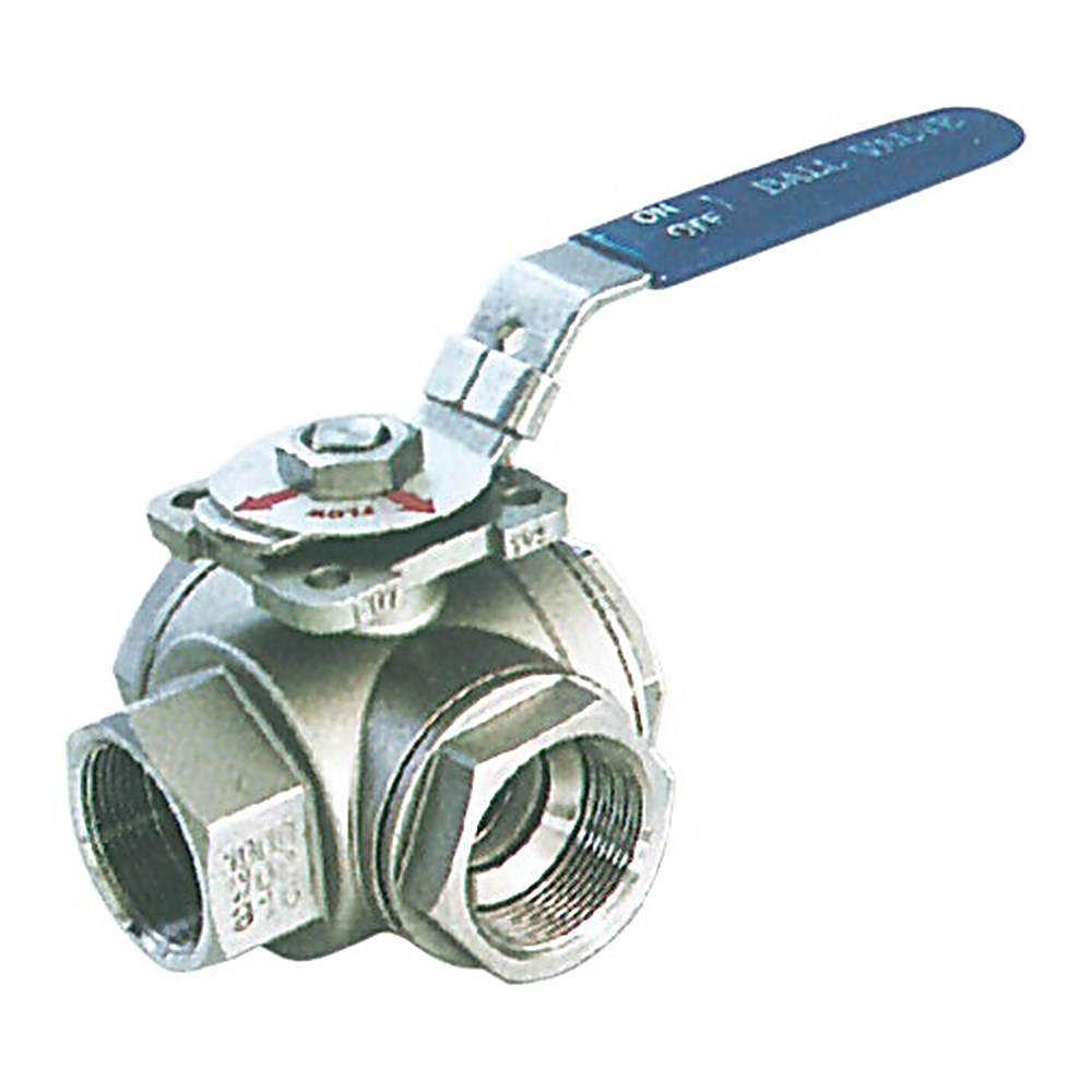 3-way ball valve AISI 316 1"1/4 - foto originale Osculati Srl