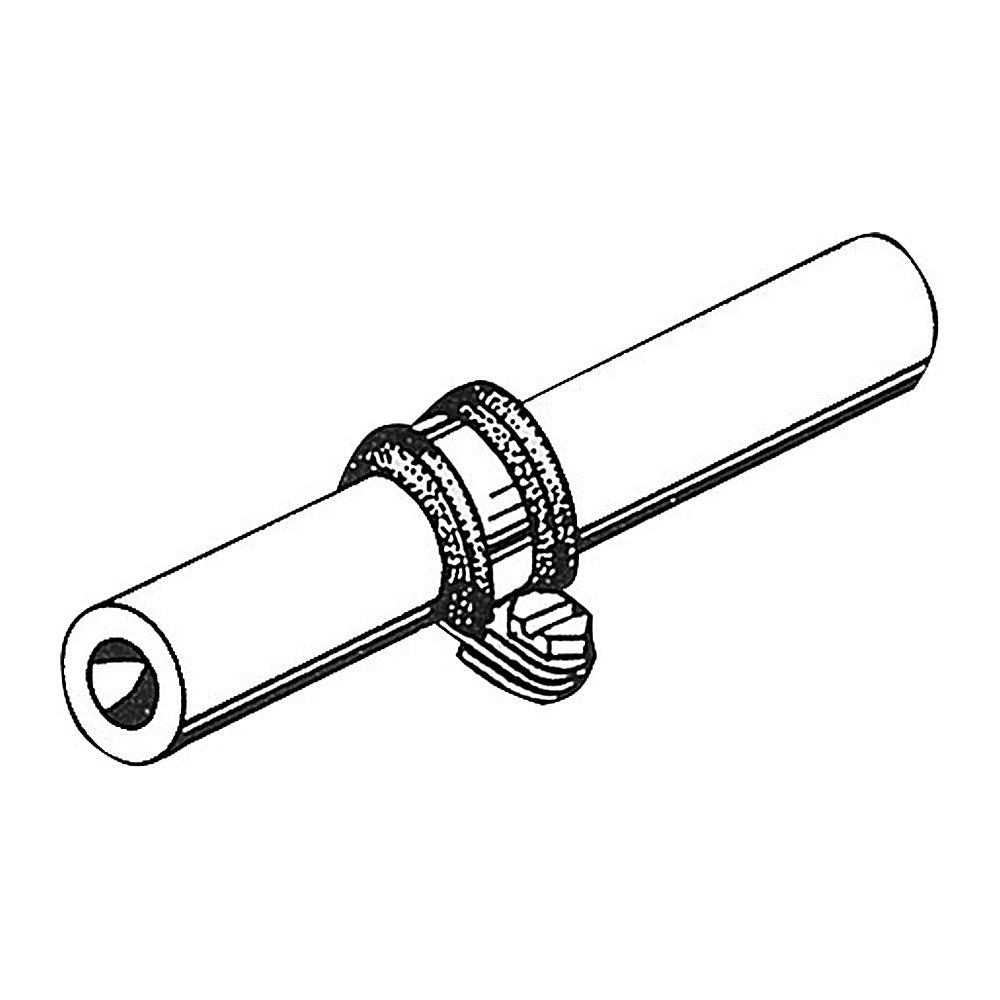 Rubber-coated SS hose clamp 25 mm (pack of 10) - foto originale Osculati Srl