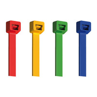 Fascette colorate 4,5X290 mm blu (confezione da 100)