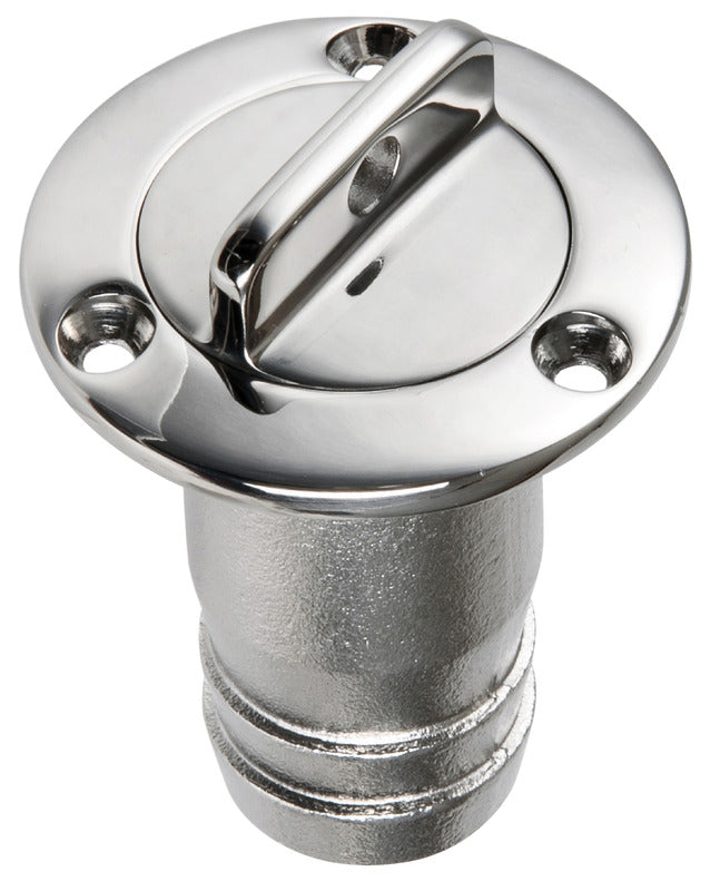 Bilge drain plug AISI 316 mirror polished 60 mm - foto originale Osculati Srl