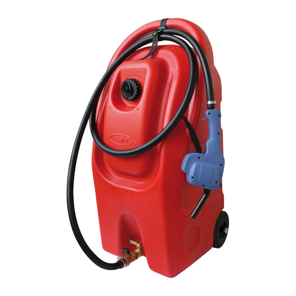 Carrying container on wheels for petrol 59 l - foto originale Osculati Srl