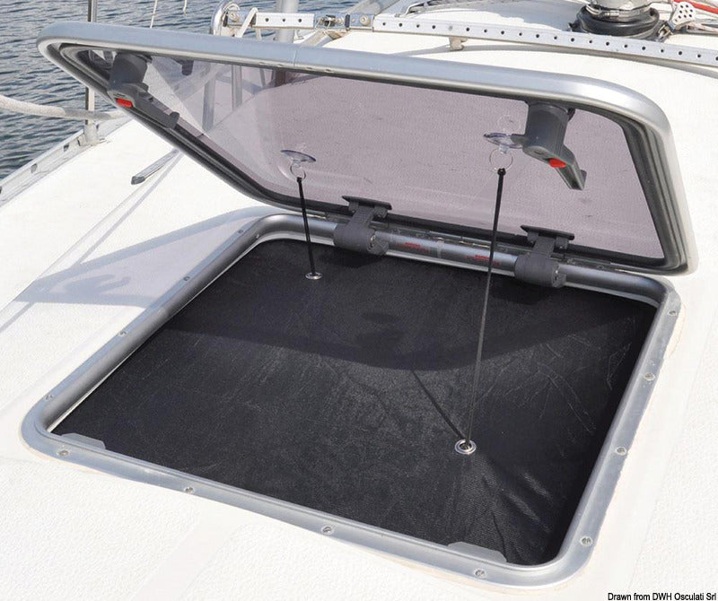 Waterline Design Flyscreen 600 x 600 mm - foto originale Osculati Srl