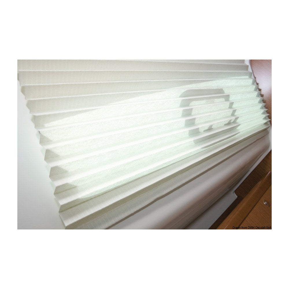 Oceanair pleated shade 381 x 305 mm cream - foto originale Osculati Srl