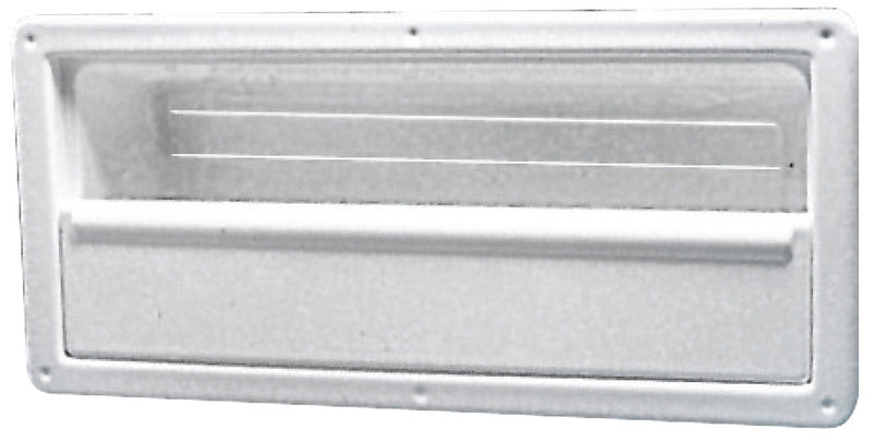 Side pocket white ABS 540 x 244 x 120 mm - foto originale Osculati Srl