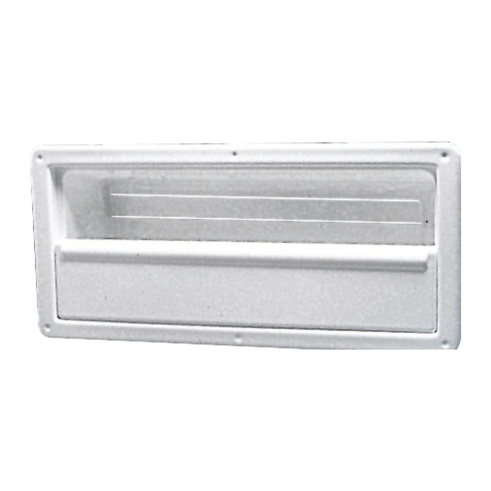 Side pocket white ABS 540 x 244 x 120 mm - foto originale Osculati Srl