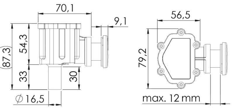 Fuel tank vent w/Fuel-Lock flow back prevention - foto originale Osculati Srl