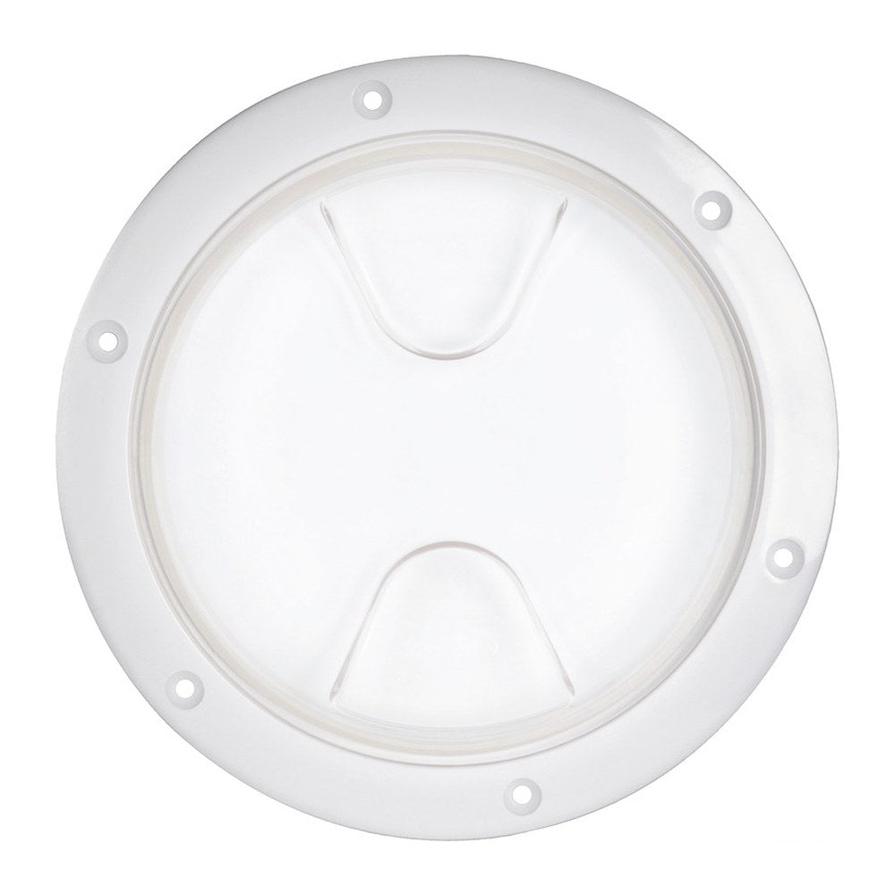 Inspection hatch screw lock transparent 203 mm - foto originale Osculati Srl