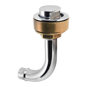 Fuel vent chromed brass elbow 90° left 16 mm - foto originale Osculati Srl