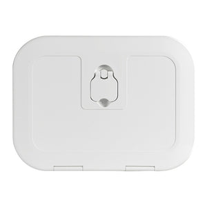 White flush inspection hatch 380 x 280 mm - foto originale Osculati Srl