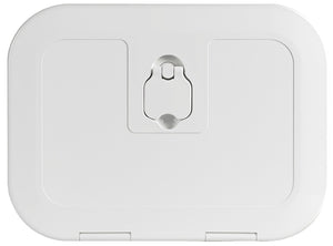 White flush inspection hatch 380 x 280 mm - foto originale Osculati Srl