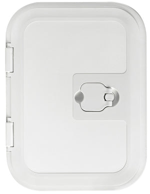 White flush inspection hatch 280 x 380 mm - foto originale Osculati Srl