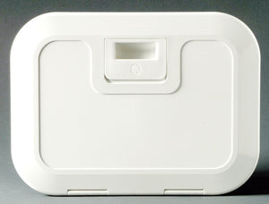 White locker w/lid 280 x 180 mm C-front - foto originale Osculati Srl