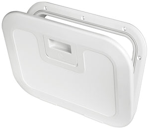 Push Pull white inspection hatch 380 x 280 mm - foto originale Osculati Srl