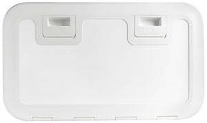 Push Pull white inspection hatch 600 x 350 mm - foto originale Osculati Srl