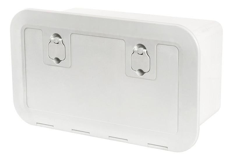 White locker w/lid 500 x 250 mm F-front - foto originale Osculati Srl