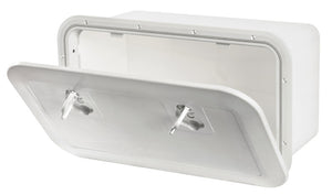 White locker w/lid 500 x 250 mm F-front - foto originale Osculati Srl