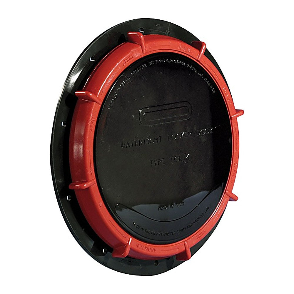 WHALE Henderson watertight black hatch 236 mm - foto originale Osculati Srl