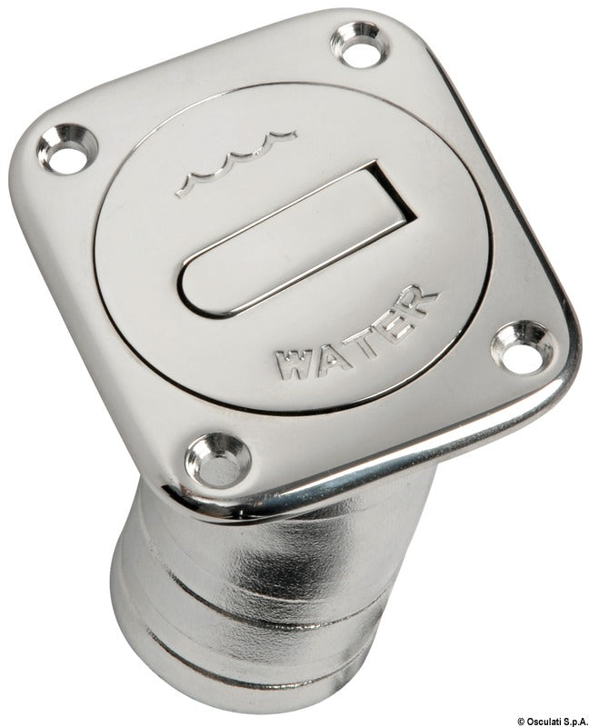 Square Fuel deck filler short version 38 mm - foto originale Osculati Srl