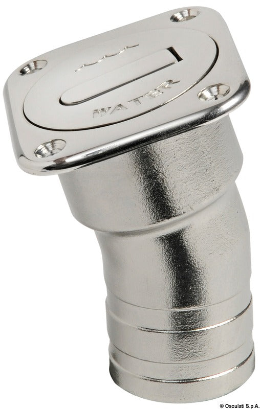 Square Fuel deck filler short version 38 mm - foto originale Osculati Srl