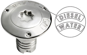 Waste deck filler AISI 316 50 mm - foto originale Osculati Srl