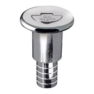 Chromed brass filler cap long neck WASTE 38 mm - foto originale Osculati Srl