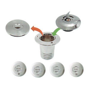 Water deck filler without joint pin - foto originale Osculati Srl