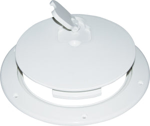 Inspection hatch w/cover white 315 x 270 mm - foto originale Osculati Srl