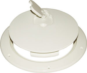 Inspection cover RAL 9001 265 x 215 mm - foto originale Osculati Srl