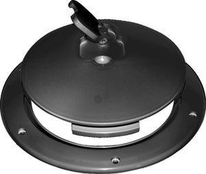 Inspection hatch w/cover black 265 x 215 mm - foto originale Osculati Srl