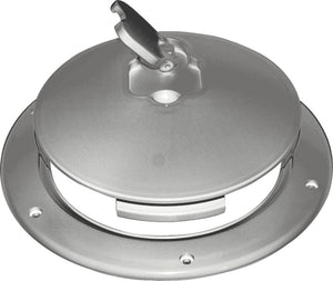 Inspection hatch w/cover grey 265 x 215 mm - foto originale Osculati Srl