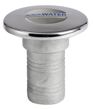 WATER deck plug cast mirror polished AISI316 38 mm - foto originale Osculati Srl