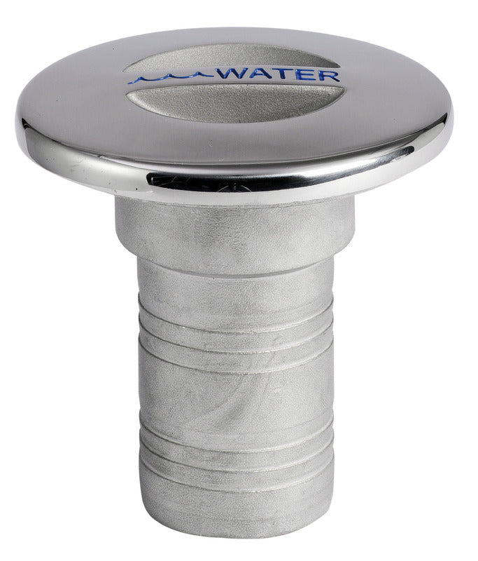 WATER deck plug cast mirror polished AISI316 38 mm - foto originale Osculati Srl