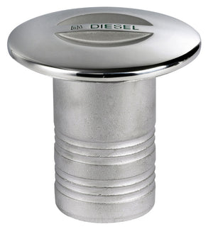 DIESEL deck plug cast mirror polished AISI316 50mm - foto originale Osculati Srl
