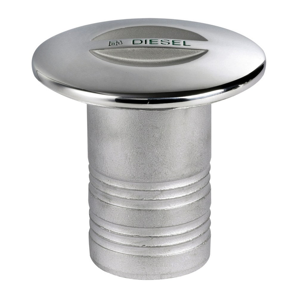 DIESEL deck plug cast mirror polished AISI316 50mm - foto originale Osculati Srl