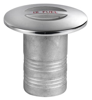 FUEL deck plug cast mirror polished AISI316 50mm - foto originale Osculati Srl