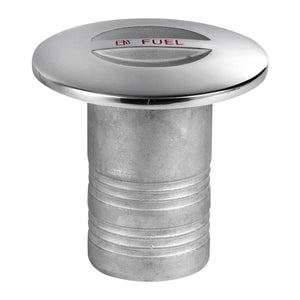 FUEL deck plug cast mirror polished AISI316 50mm - foto originale Osculati Srl