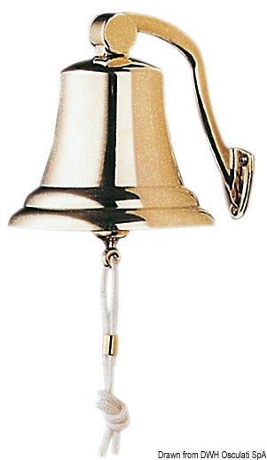 Brass bell Ø 100 mm - foto originale Osculati Srl