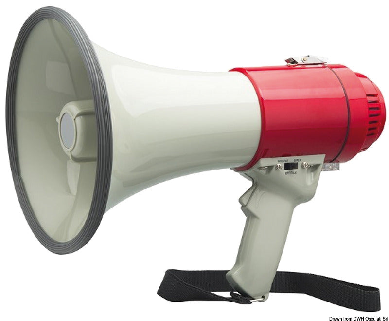 Megaphone w/siren and whistle - foto originale Osculati Srl