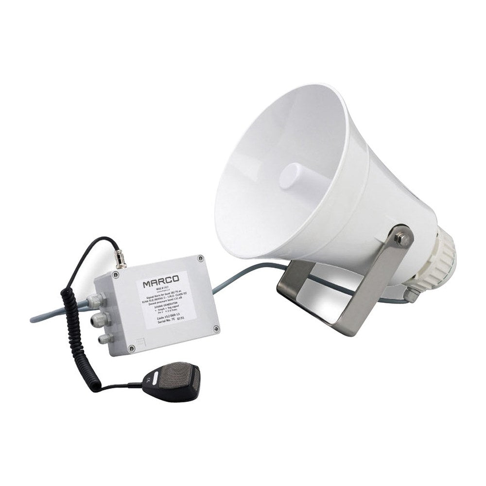 Marco Electric horn with amplifier, suitable for b - foto originale Osculati Srl