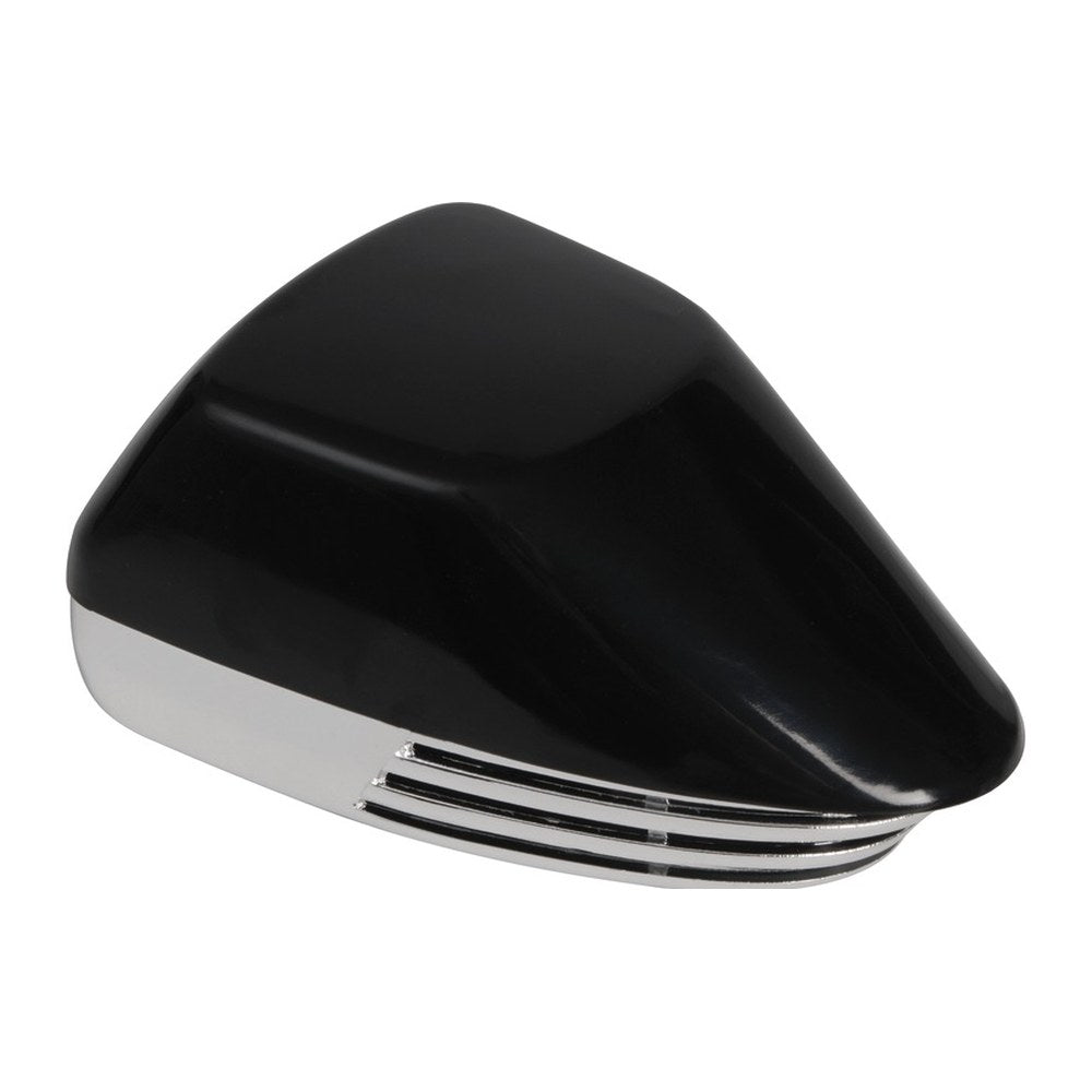 Diaphragm horn black + chromed ABS 12 V - foto originale Osculati Srl