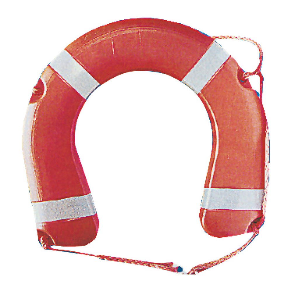 Polyethylene horseshoe lifebuoy w. polyur. foam - foto originale Osculati Srl