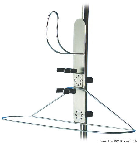 Telescopic bracket f. ring lifebuoys - foto originale Osculati Srl