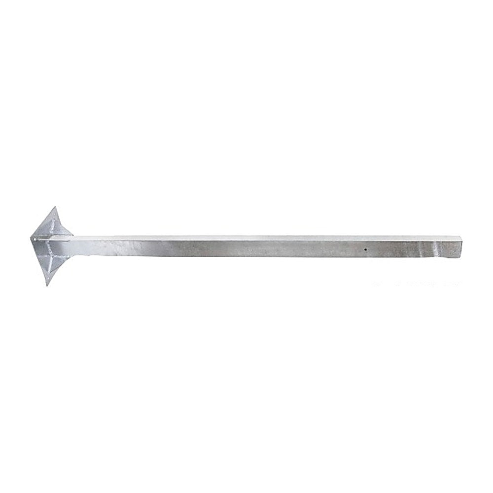 Galvanized steel pole height 160 cm - foto originale Osculati Srl