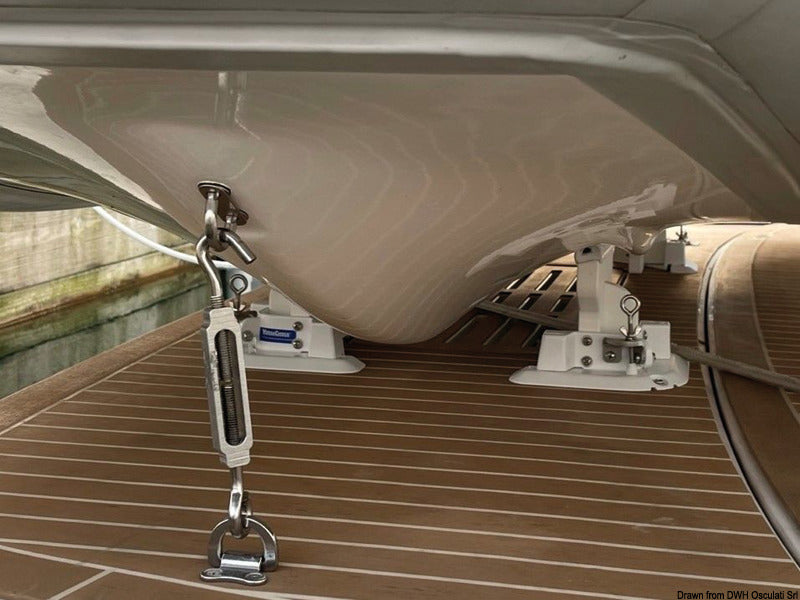 VersaChock Tender Chocks removable supports - foto originale Osculati Srl