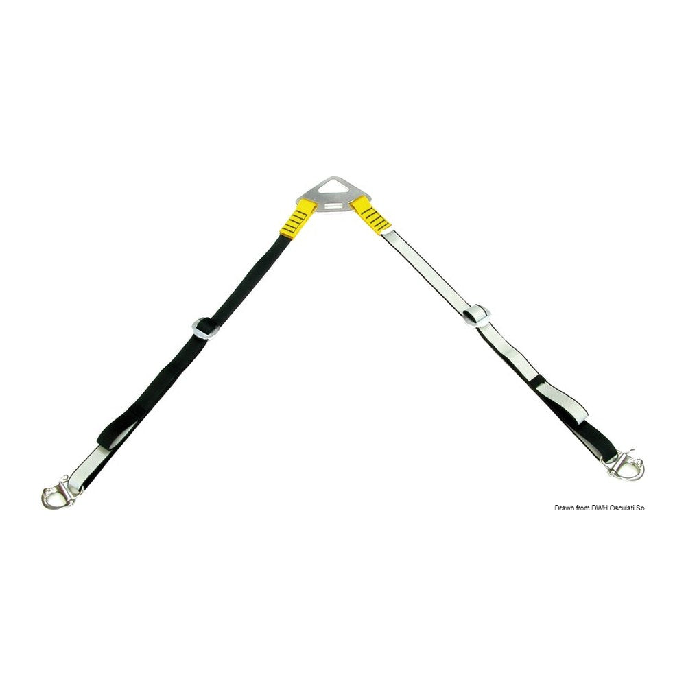 2-arm dinghy lift system - foto originale Osculati Srl