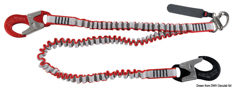 Tether Tech safety belt Y shape - foto originale Osculati Srl