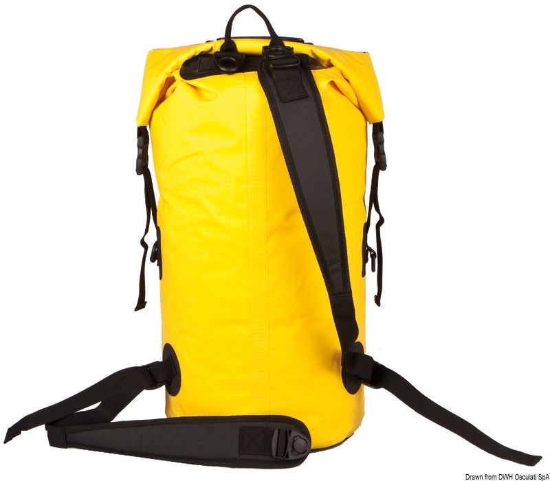 Amphibious Quota watertight backpack yellow 45 l - foto originale Osculati Srl