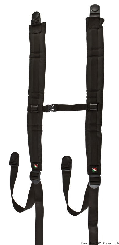 Amphibious padded shoulder straps for Cargo - foto originale Osculati Srl