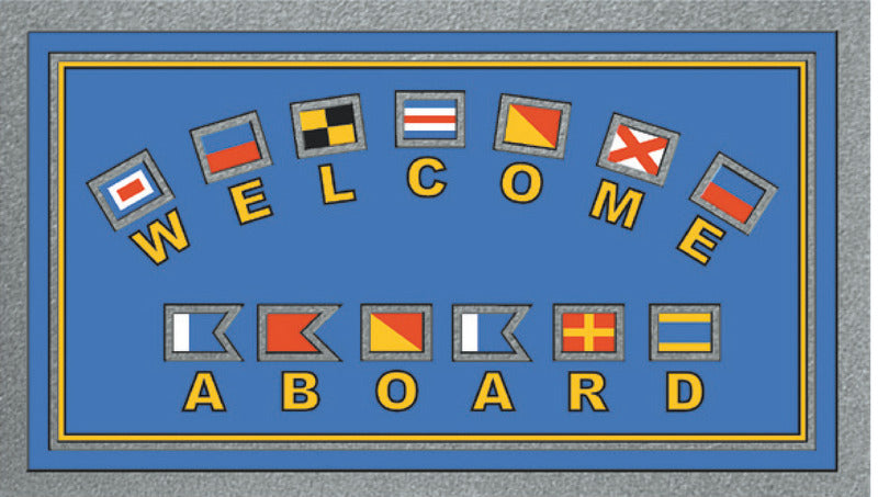 Format antiskid doormat 40 x 68 cm Bunting - foto originale Osculati Srl
