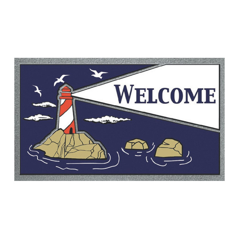 Format antiskid doormat 40 x 68 cm Lighthouse - foto originale Osculati Srl